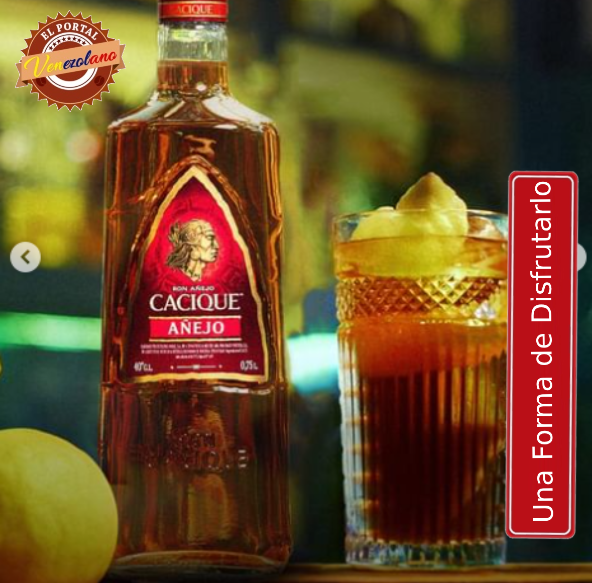 Ron Cacique Añejo Venezuela