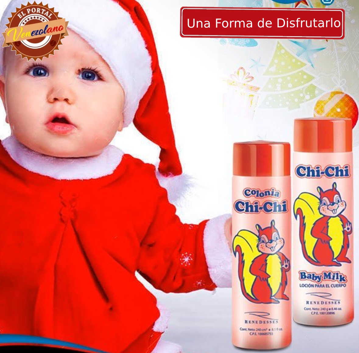 Colonia Para Bebes Chi Chi Original Venezuela