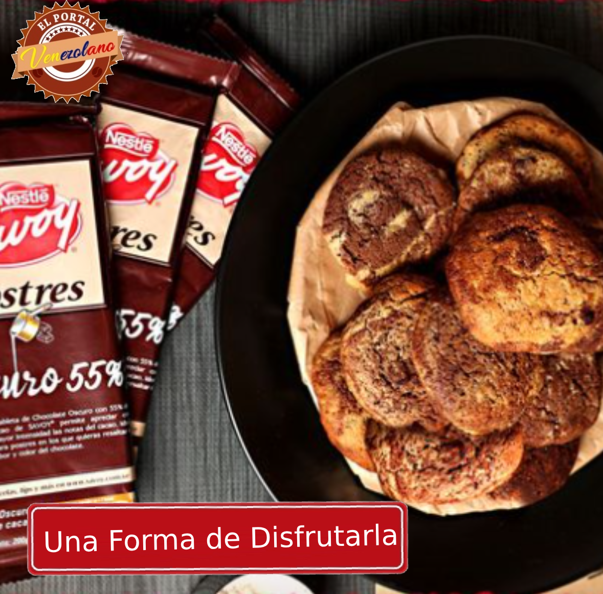 Chocolate De Postre Savoy Verde 55% 200g Venezuela