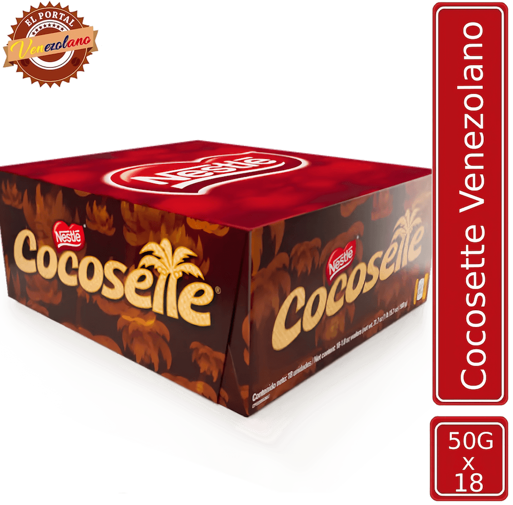 Galleta Cocosette Nestle Venezuela x 18 Unidades