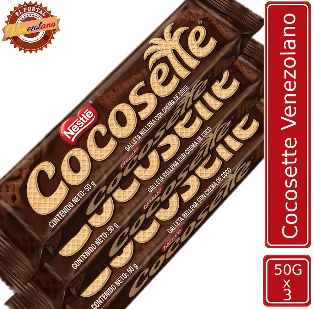 Galleta Cocosette Nestle Venezuela x 3 Unidades