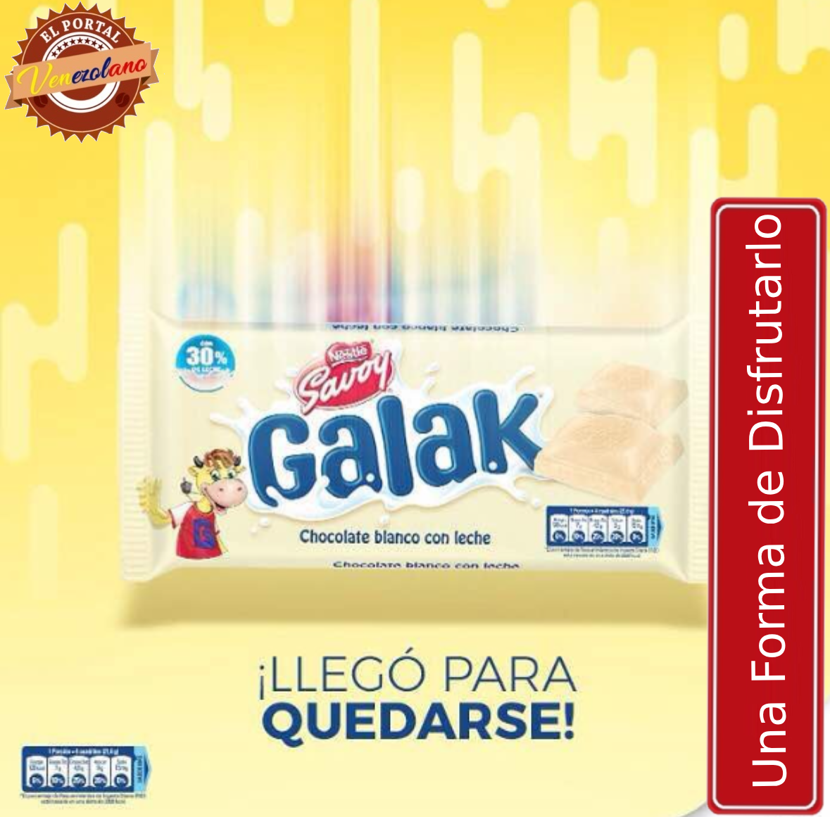 Chocolates Galak 130G Venezuela