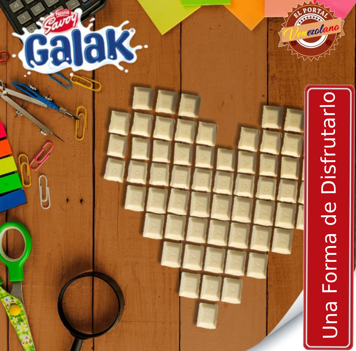 Chocolates Galak 30G Venezuela x 6 Unidades