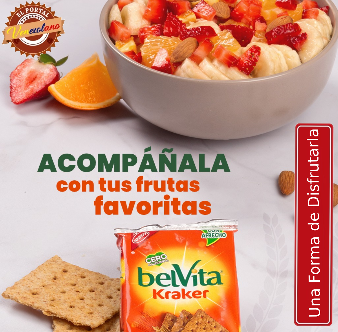 Galletas Kraker Bran Belvita Venezuela