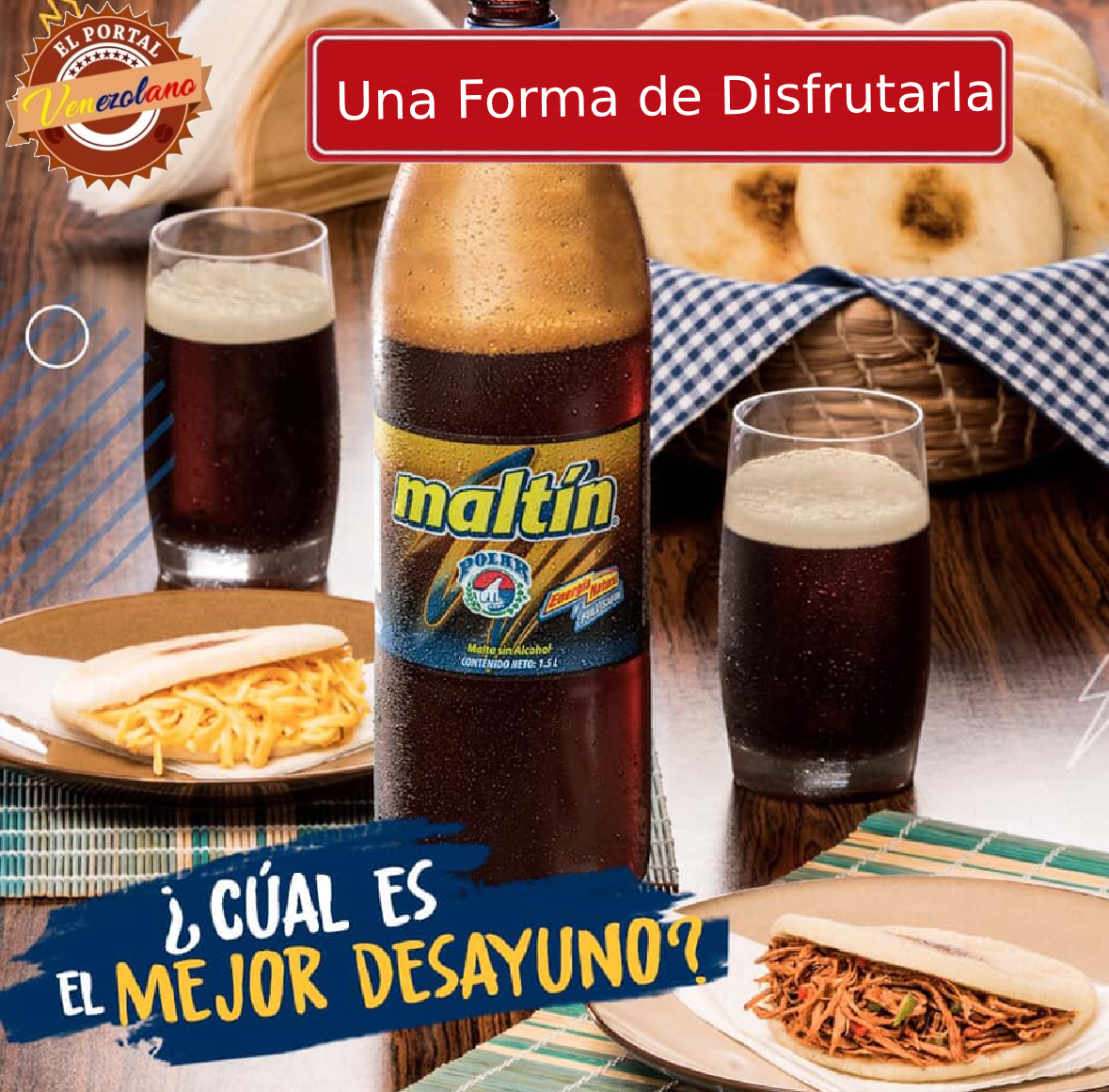 Maltín Polar 1.5 L Familiar Venezolana Original x 3 Unidades