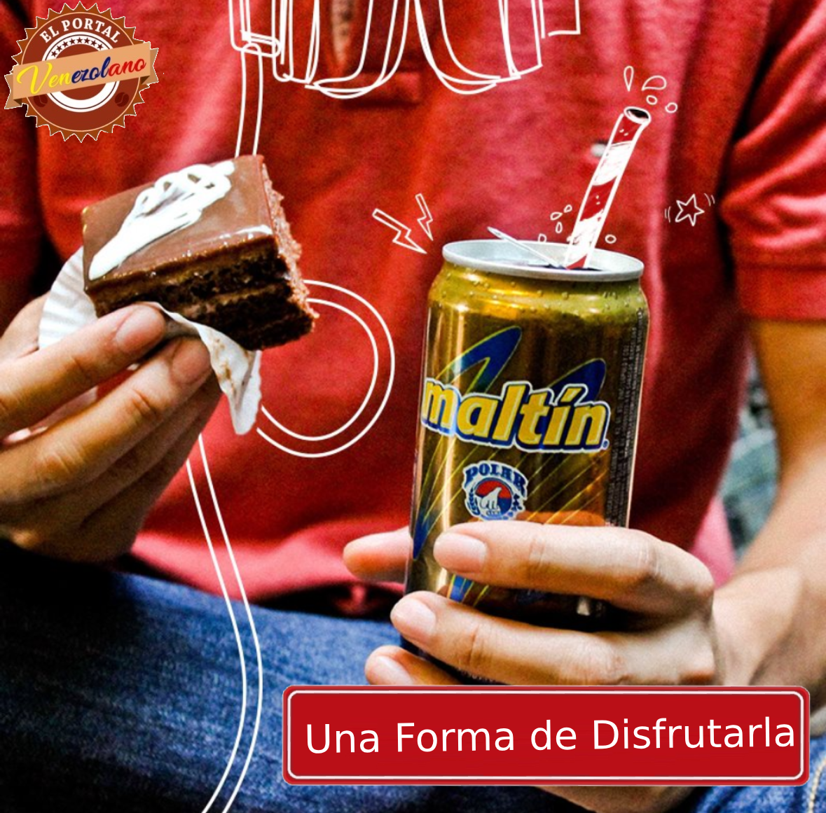 Maltín Polar Lata 355ml Venezolana Original