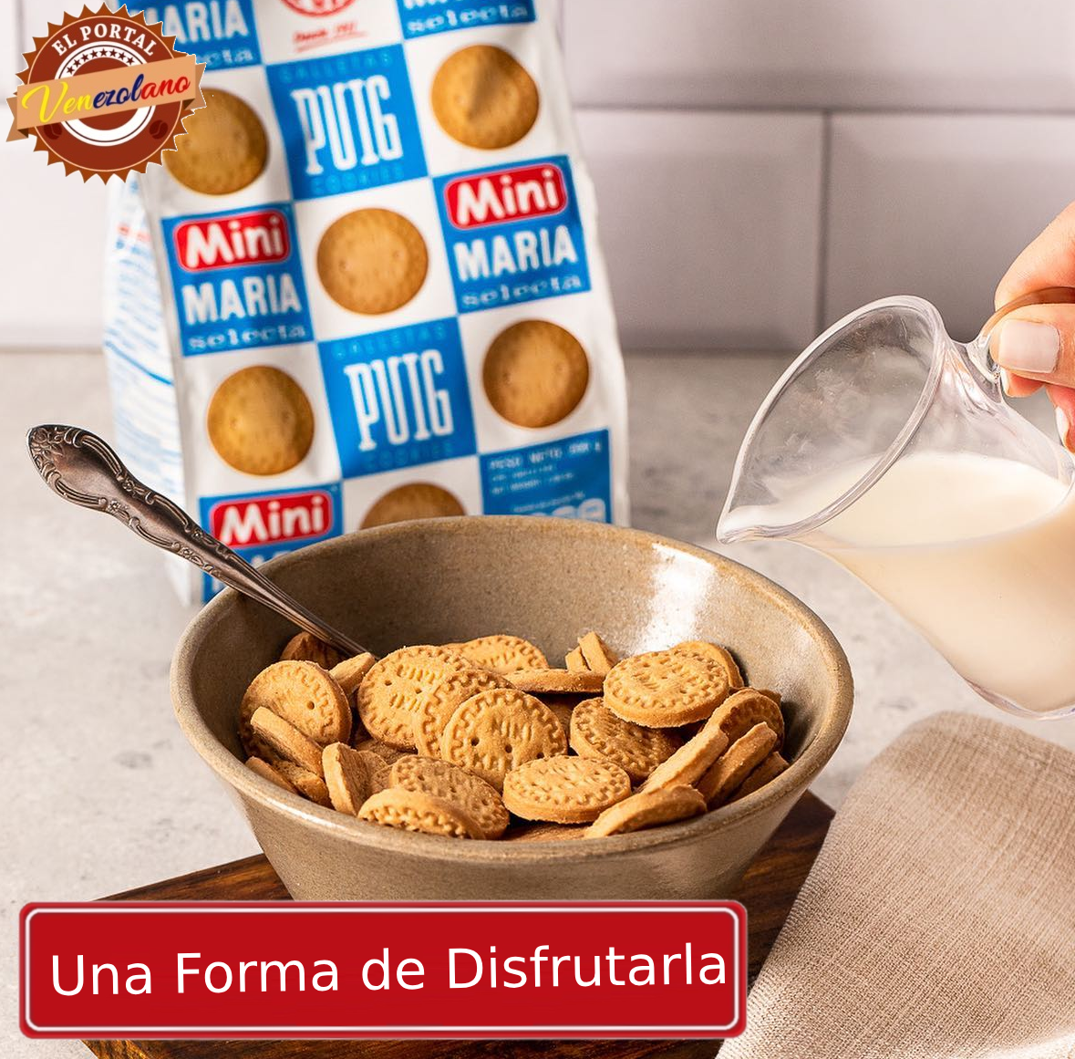 Galletas María Mini Puig Venezuela x 3 Unidades