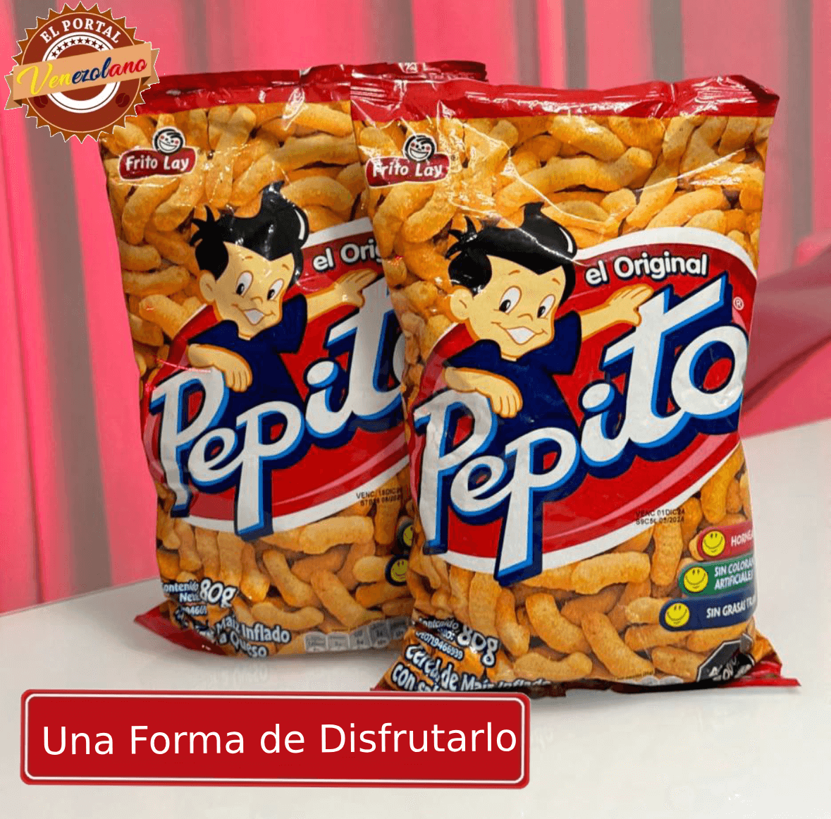 Pepito 80 Gr Frito Lay Venezuela x 6