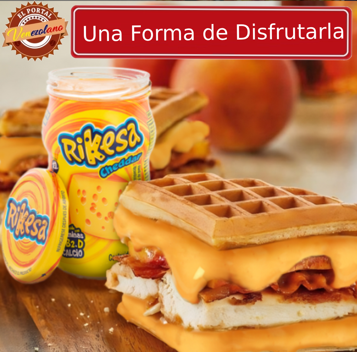 Rikesa Queso Fundido Cheddar 200g Untable Original Venezuela