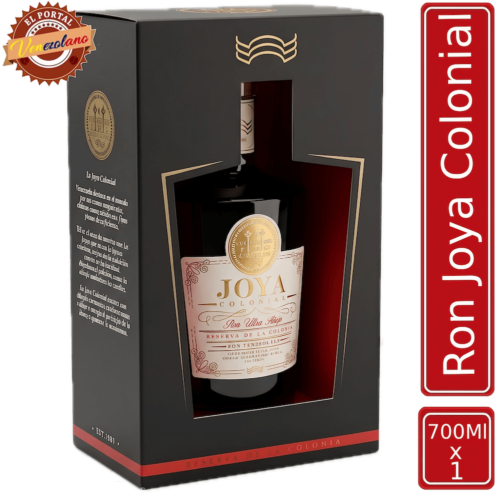Ron Joya Colonial venezolano, disponible en Colombia