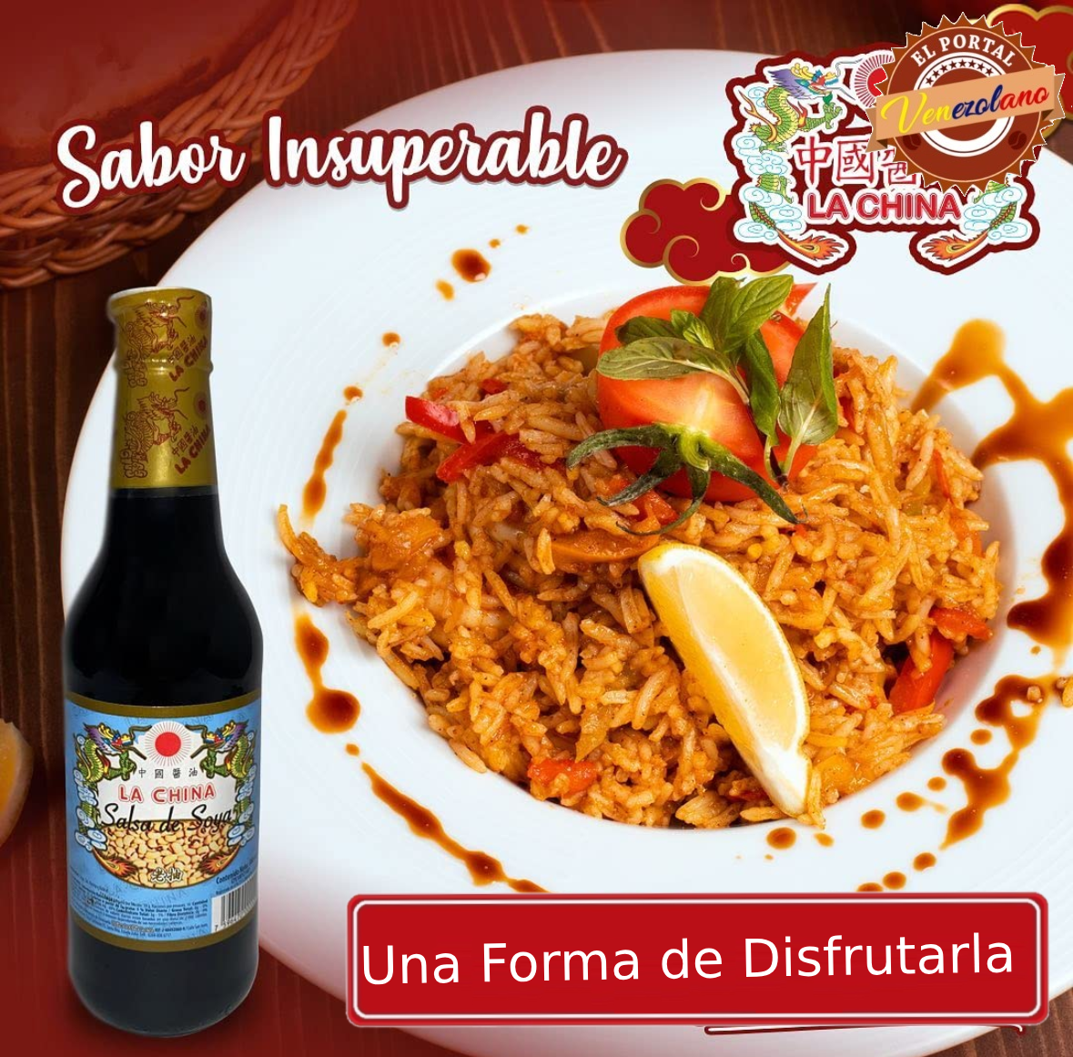 Salsa De Soya China 300 ML Venezolana x 3