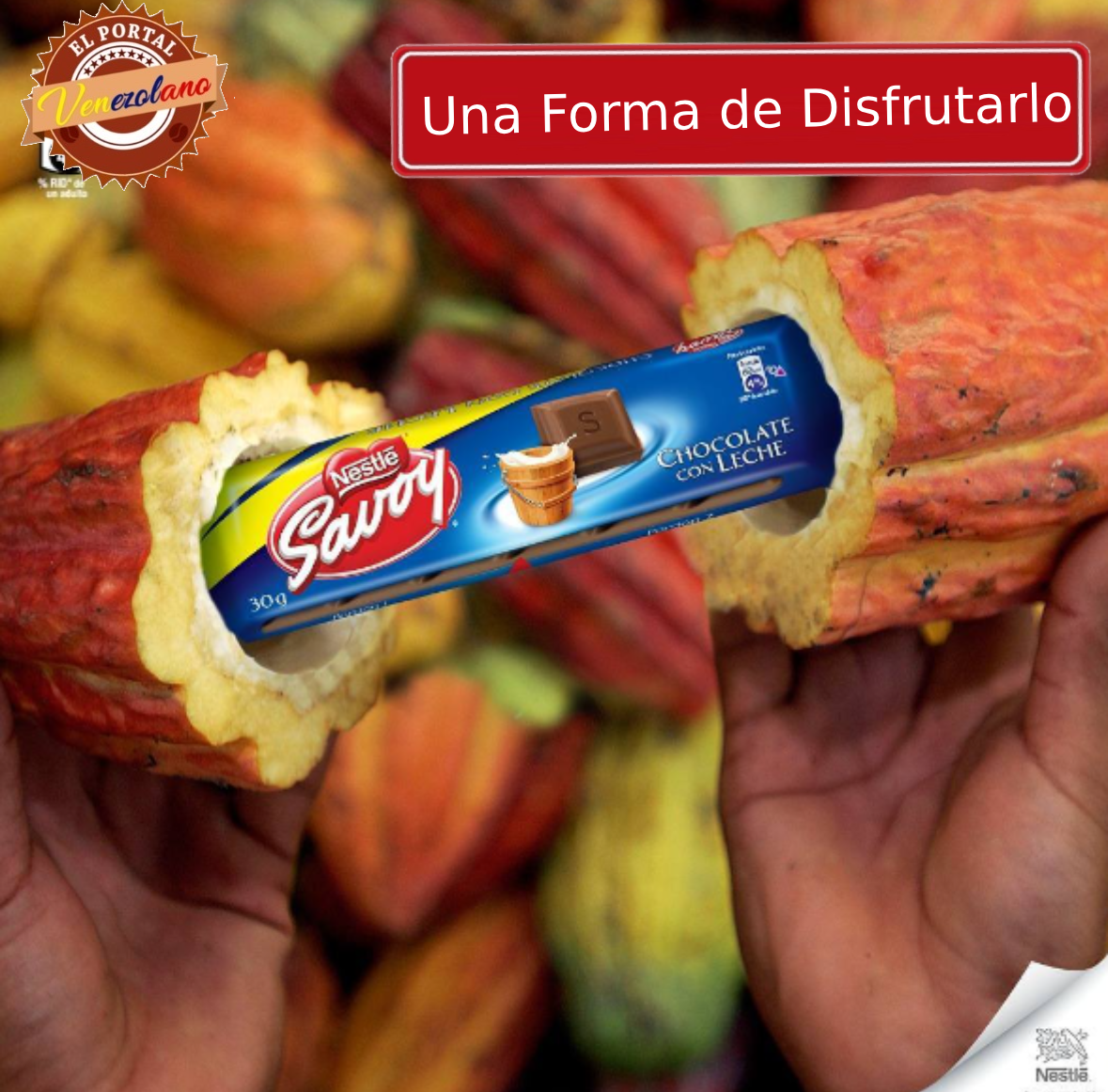 Chocolates Savoy 130G Venezuela x 5 Unidades