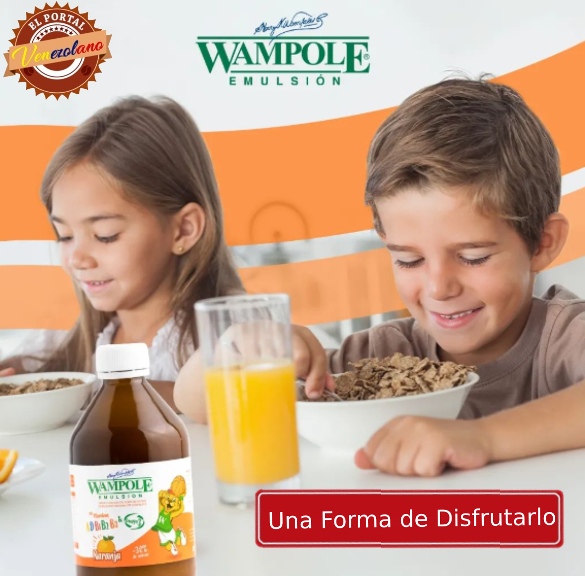 Wampole Naranja 240 ML Venezuela