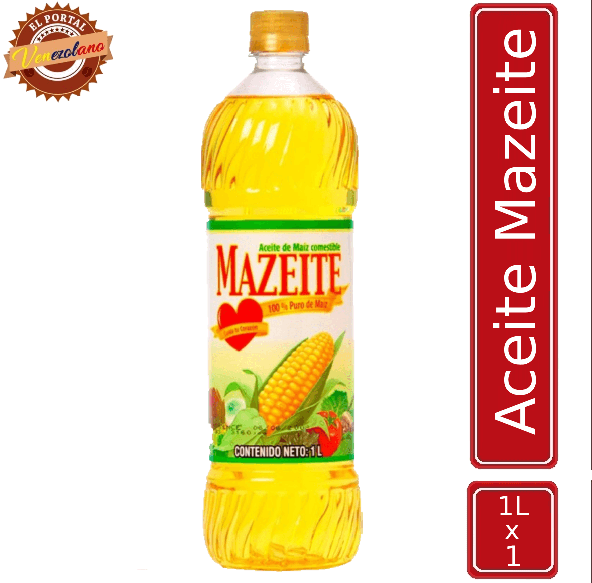 Aceite Mazeite 1L Venezuela