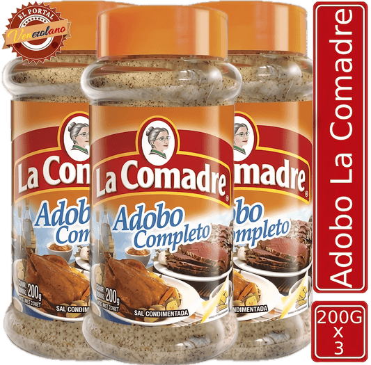 Adobo La Comadre Venezolano x 3 Unidades