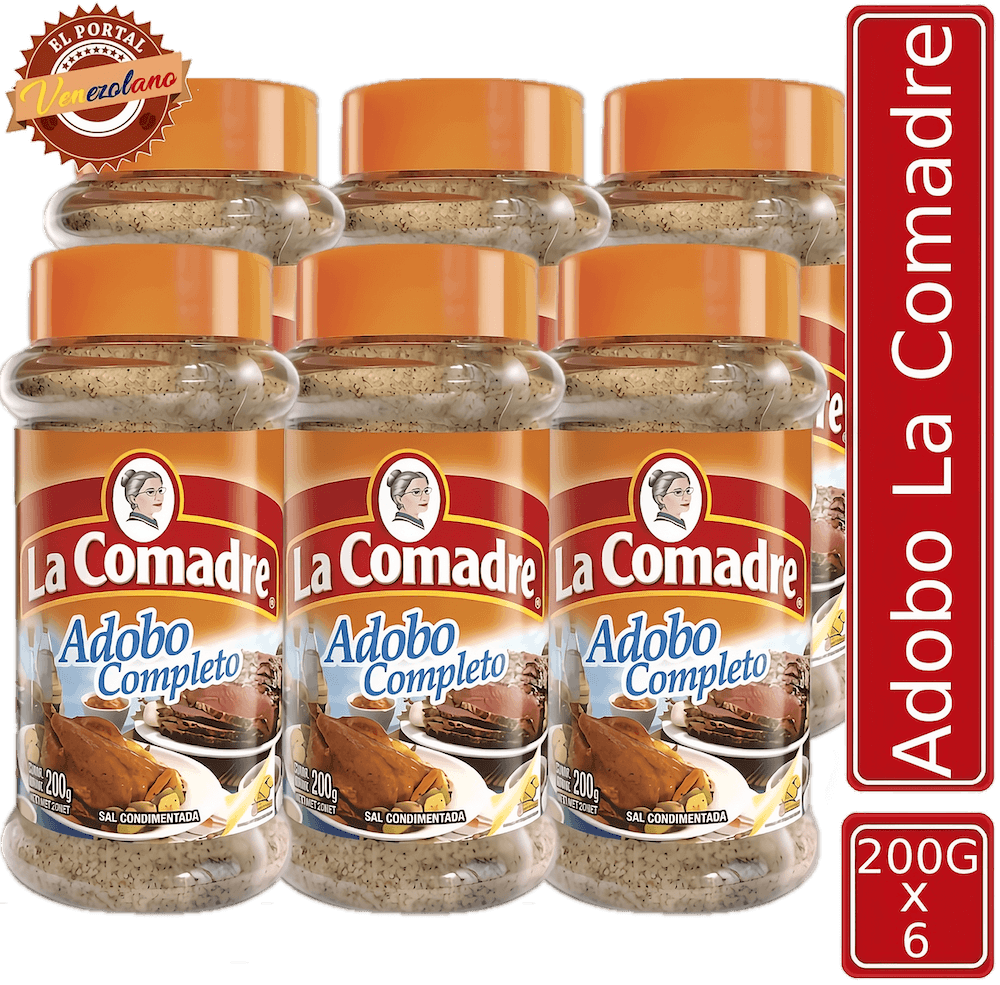 Adobo La Comadre Venezolano x 6 Unidades