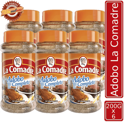 Adobo La Comadre Venezolano x 6 Unidades