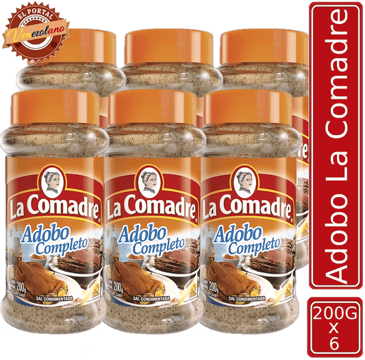 Adobo La Comadre Venezolano x 6 Unidades