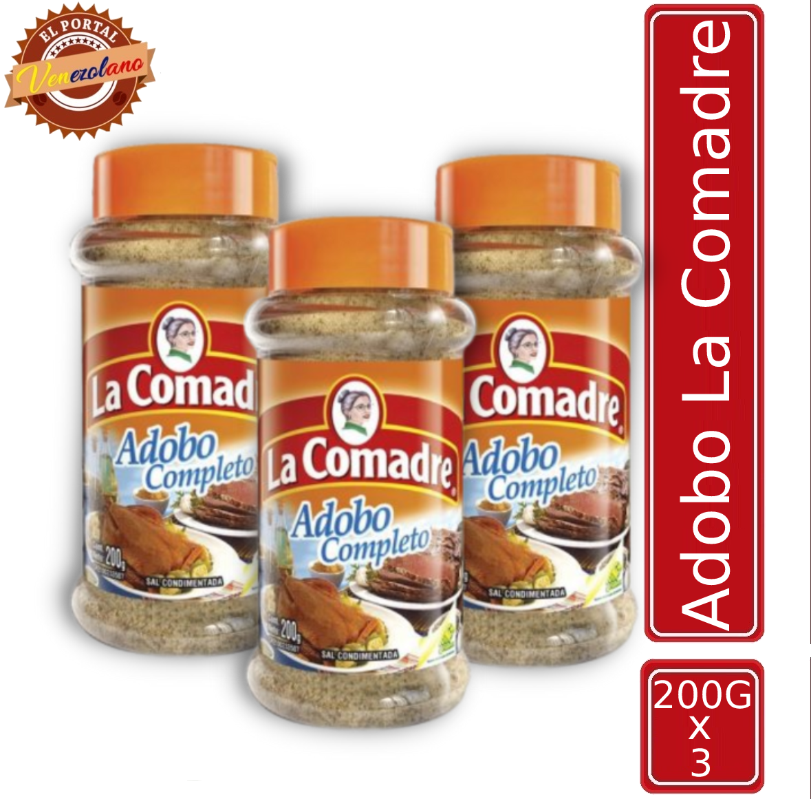Adobo La Comadre Venezolano x 3