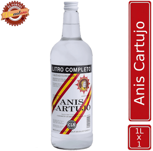 Anis Cartujo Original Venezuela 1 L