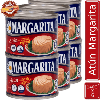 Atún Margarita 140g Venezuela x 6 Unidades
