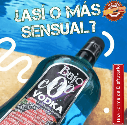 Vodka  Bajo Cero Azul Frutas Salvaje Venezuela