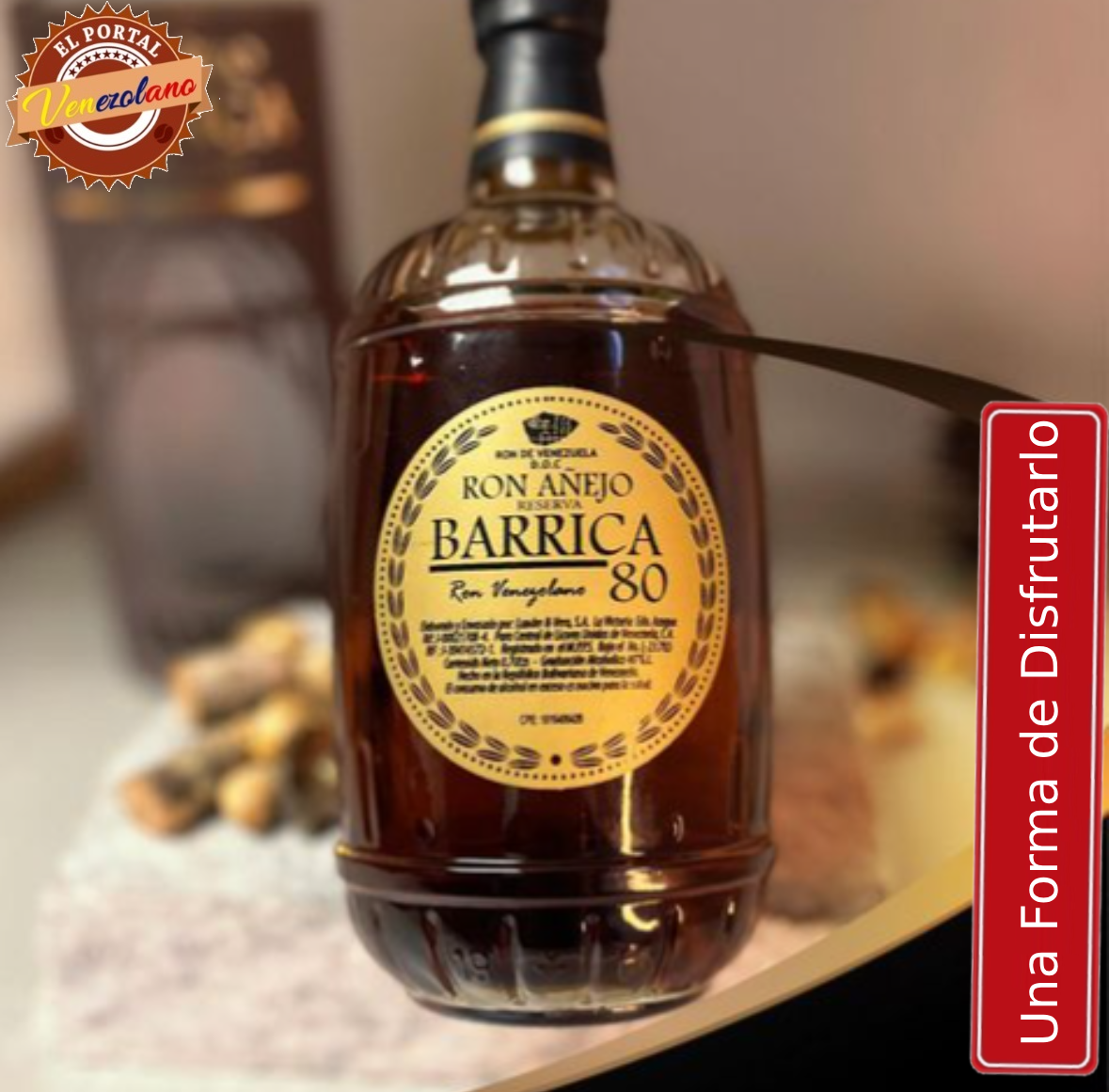 Ron Barrinca 80 Venezuela