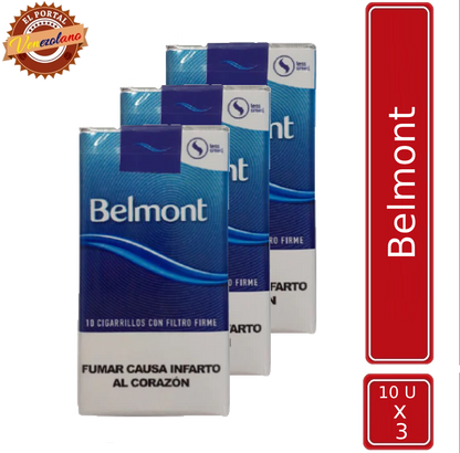 Cigarros Belmont x Medios Venezuela x 3