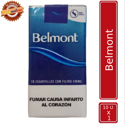 Cigarros Belmont medios venezolanos, disponible en Colombia