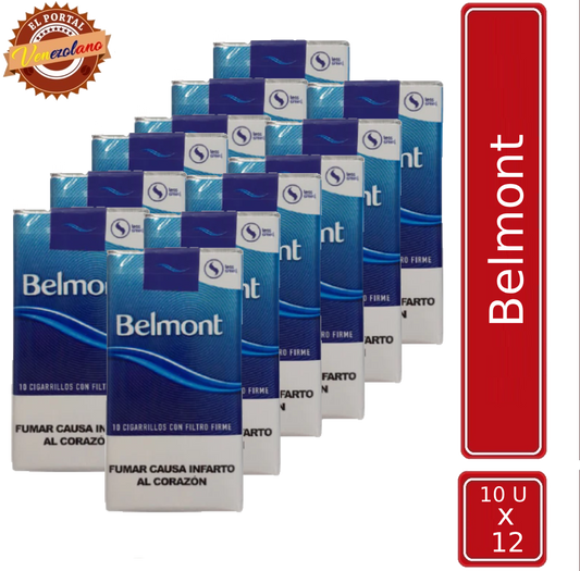 Cigarros Belmont x Medios Venezuela x 10