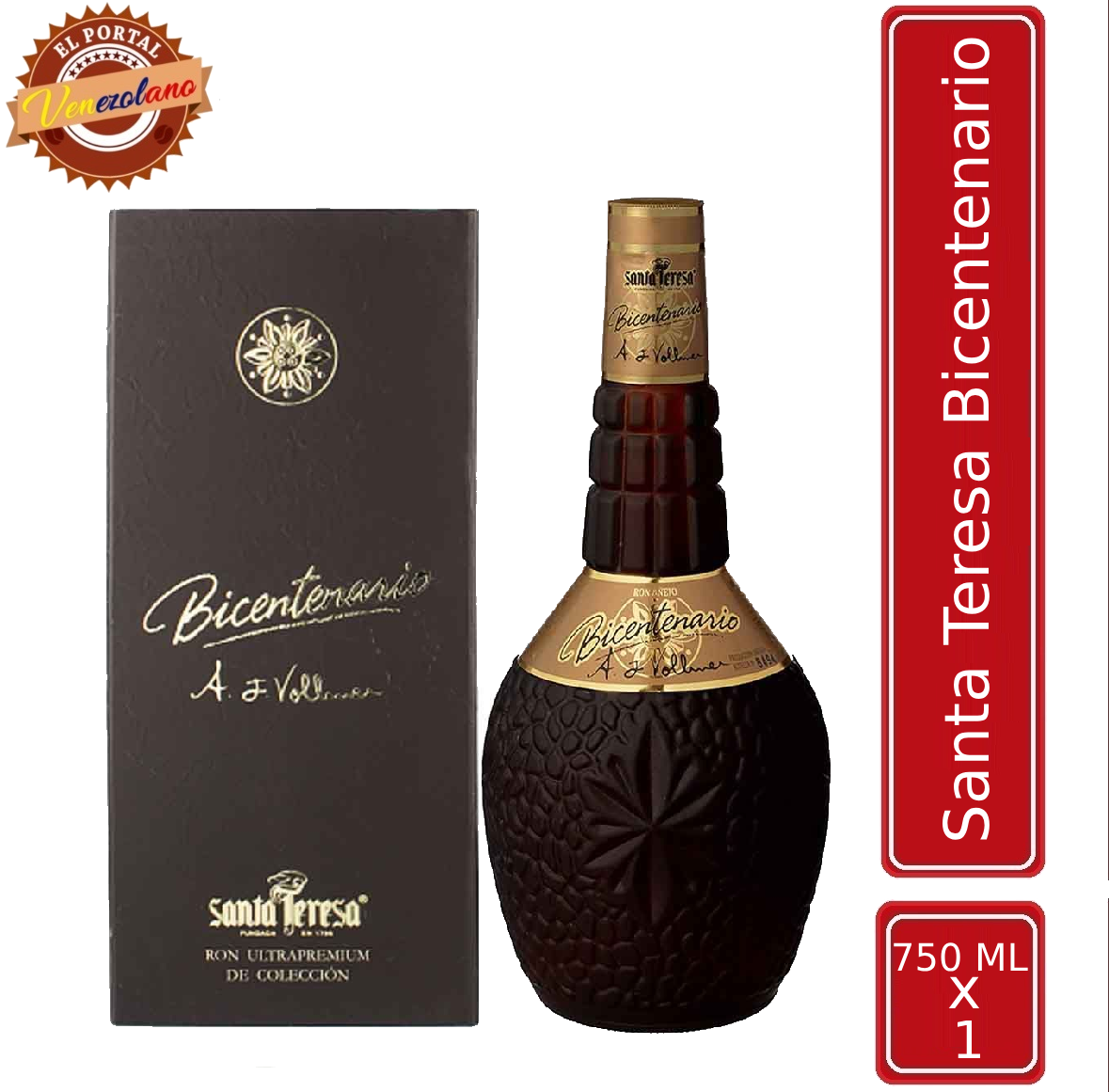 Ron Santa Teresa Bicentenario A.J. Vollmer Venezuela