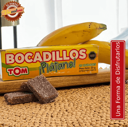 Bocadillo de Platano TOM x 20 Venezuela