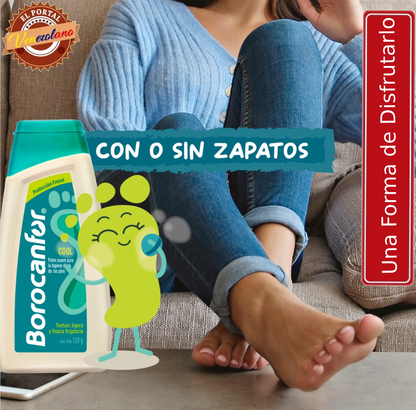 Talco Borocanfor Cool 120g Venezuela