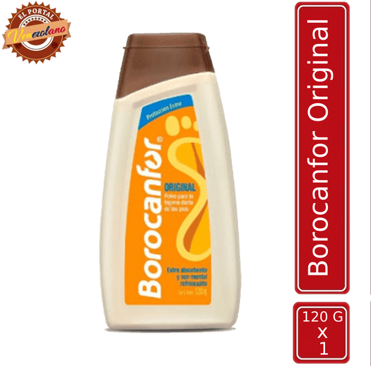 Talco Borocanfor 120 Gr Venezuela