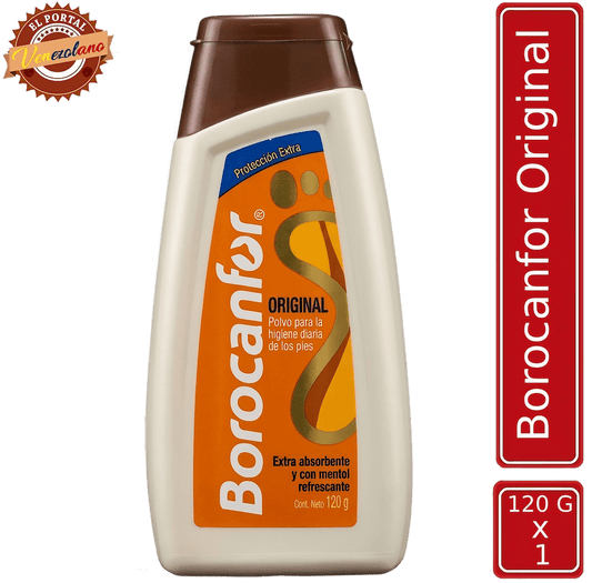 Talco Borocanfor 120g Venezuela
