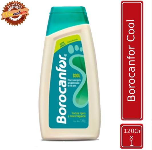 Talco Borocanfor Cool 120 Gr Venezuela