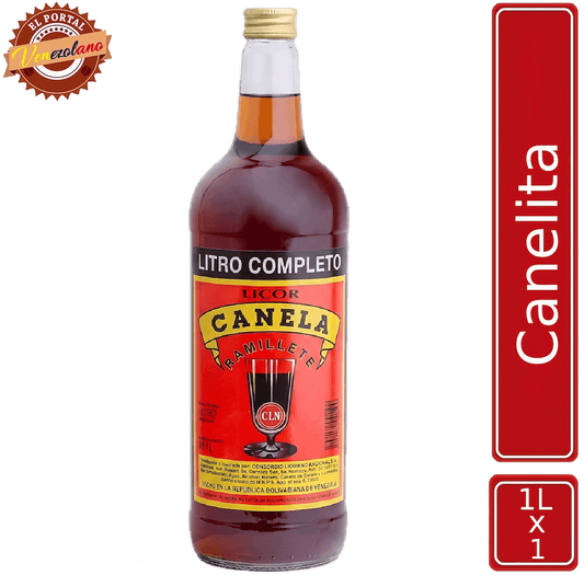 Canelita 1.000 ML Licor Venezuela