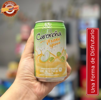 Caroreña Verano Blanca  Lata Venezuela x 6
