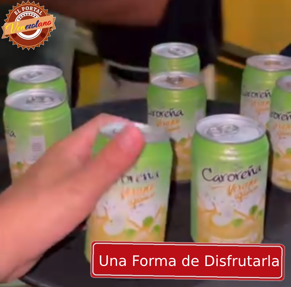 Caroreña Verano Blanca  Lata Venezuela x 6