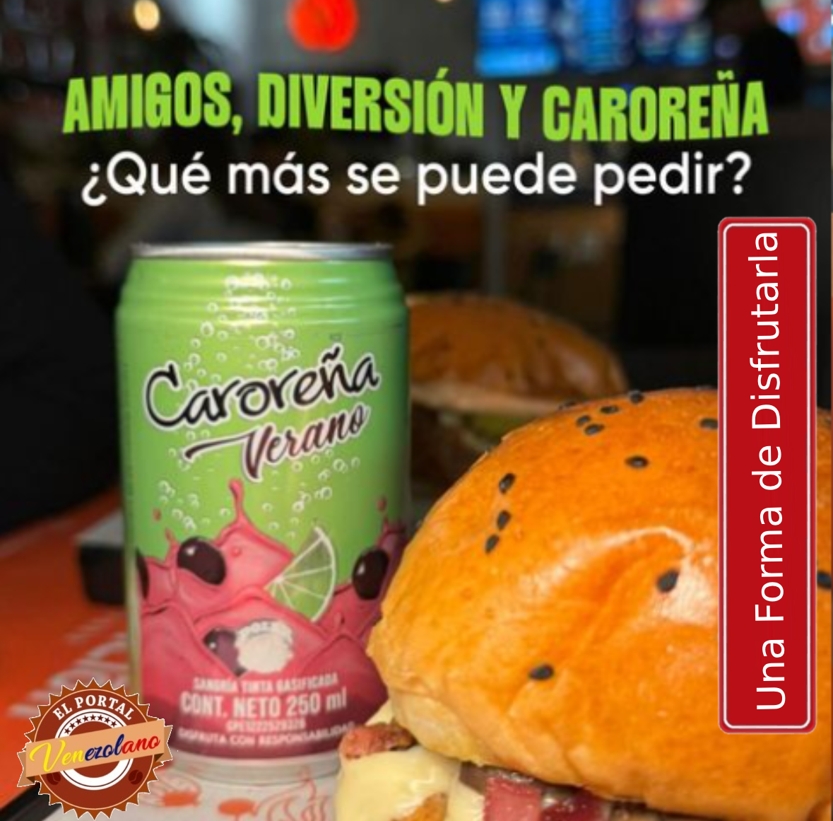 Caroreña Verano Lata Venezuela x 6