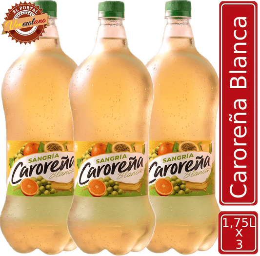 Sangria Caroreña Blanca 1.75 L  Venezuela x 3