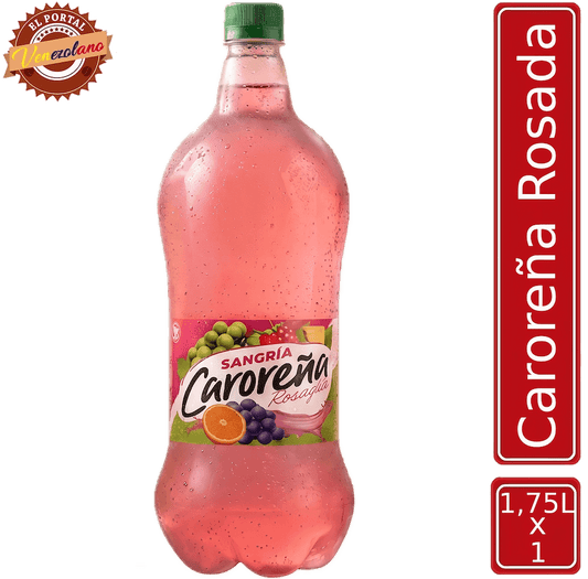 Sangria Caroreña Rosada  1.75 L  Venezuela (Nueva Imagen)