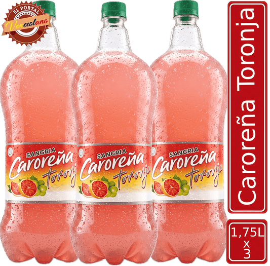Sangria Caroreña Toronja 1.75 L  Venezuela x 3 Unidades