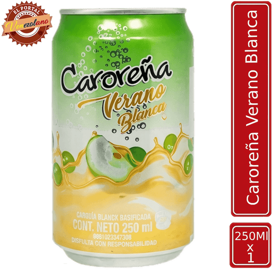 Caroreña Verano Blanca  Lata Venezuela