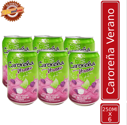 Caroreña Verano Lata Venezuela x 6