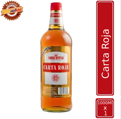 Ron Carta Roja 1L Venezuela