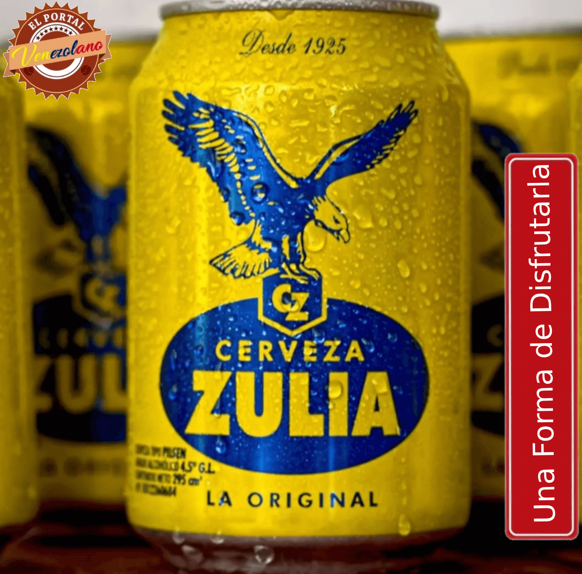 Cerveza Zulia Lata Venezuela