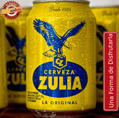 Cerveza Zulia Lata Venezuela