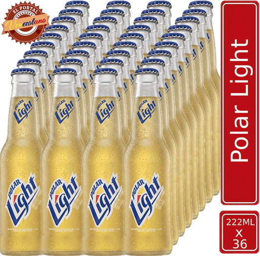 Cerveza Polar Light Venezuela x 36