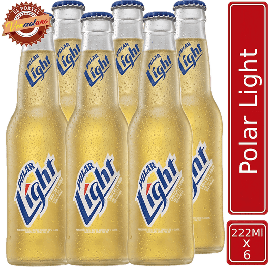 Cerveza Polar Light Venezuela x 6
